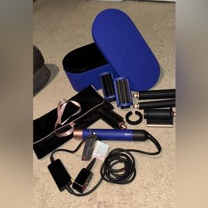 Dyson Blue and Black Hair Styling Kit